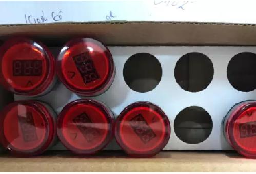 [Sale giá gốc] Đèn báo Vôn bóng báo Vôn Vôn kế đèn báo hiển thị điện áp