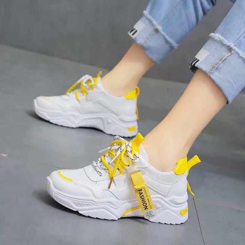 Giày thể thao nữ BLAI - giày nữ giày sneaker nữ giày nữ sneaker giày dép nữ màu trắng đen vàng cam chất siêu đẹp thời trang hàn quốc giá rẻ đế giày tăng chiều cao giày đi học giày công sở giày học sinh giày bts giày hot giày pro