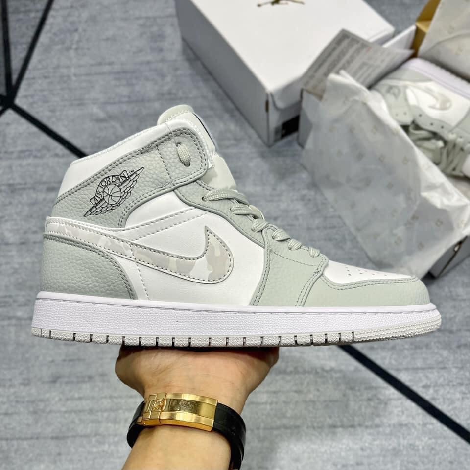 [Tặng Tất + Full Hộp] Giày Thể Thao SNEAKER Nam Nữ Jordan1 Camo Cao Cổ ,Giày JOCDAN FORCE ONE CAMO Hót Nhất Năm 2021