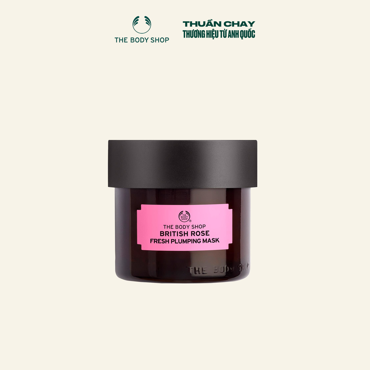 Mặt Nạ Cánh Hoa Hồng Anh Quốc British Rose Fresh Plumping Mask 75ml THE BODY SHOP