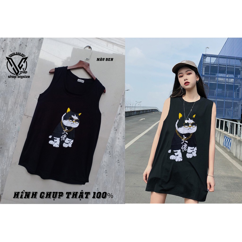 Áo thun 3 lỗ nam nữ tanktop unisex bigsize