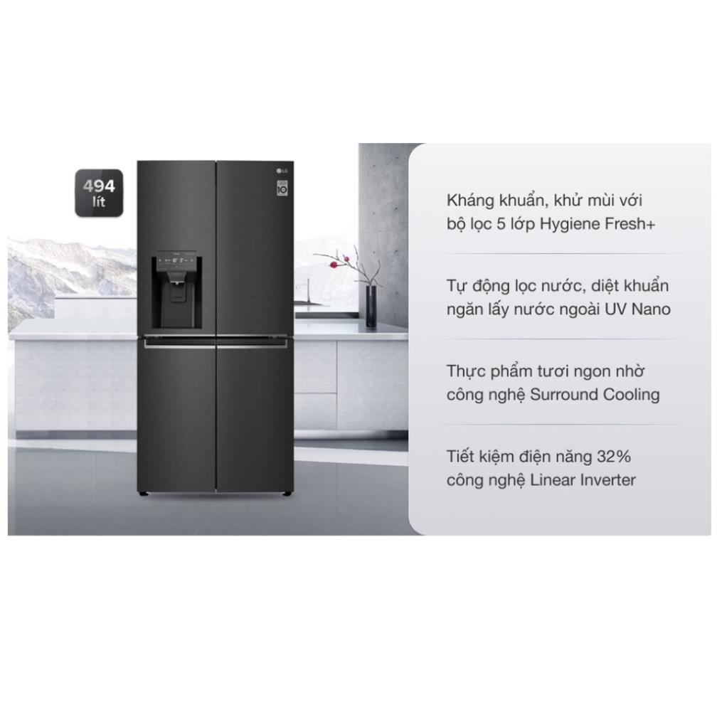Tủ lạnh LG giá rẻ GR-D22MB <Chính hãng > Tủ lạnh LG Tủ lạnh LG French Door 570 Lit GR-D22MB < Bảo Hành 24 tháng từ LG