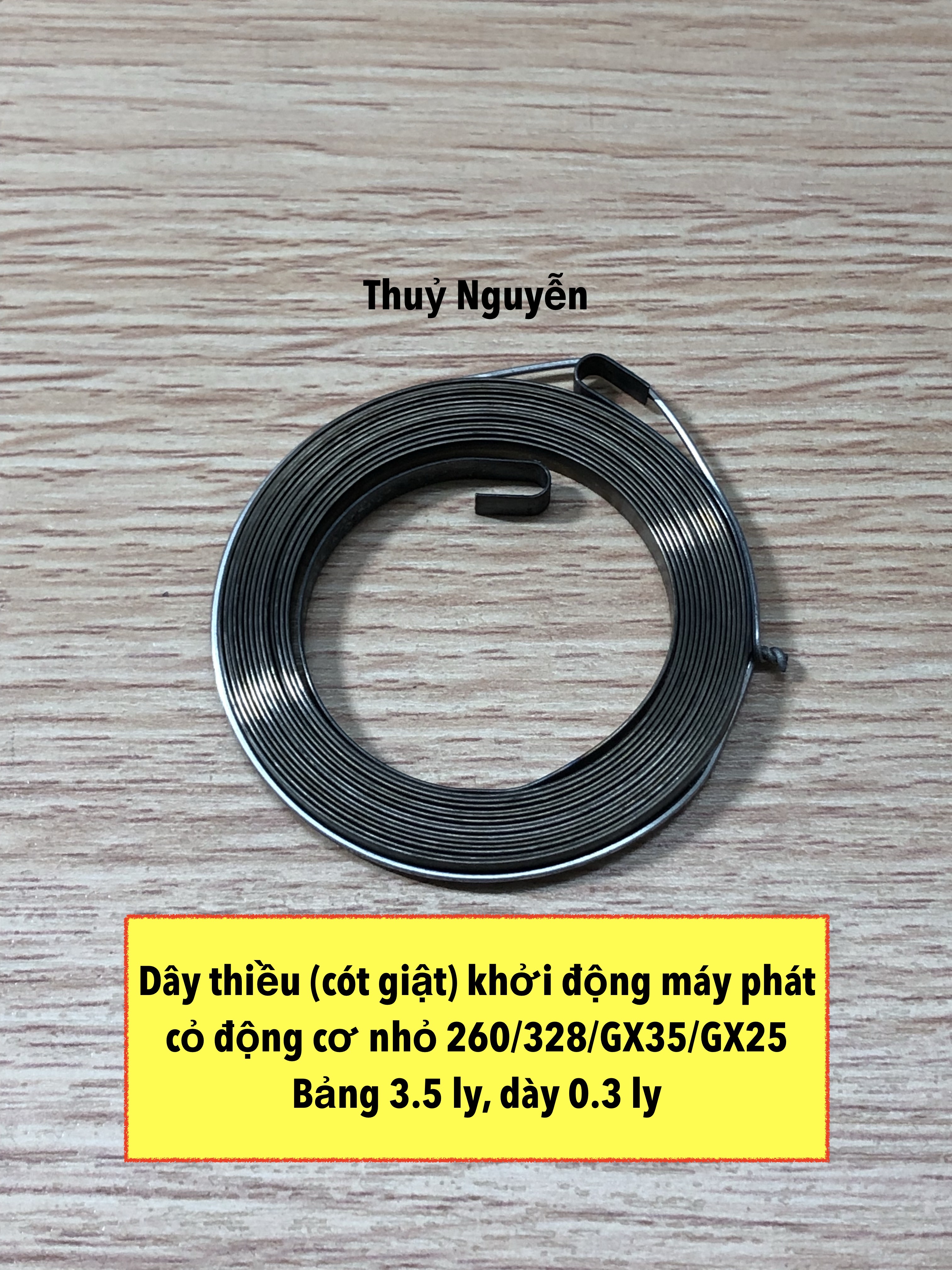 Dây thiều khởi động máy phát cỏ động cơ nhỏ và lớn