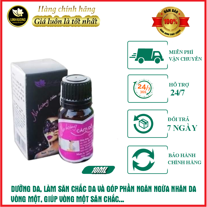 Nữ hoàng cám dỗ Linh Hương làm săn chắc da,ngăn ngừa nhăn da vòng một 10ml