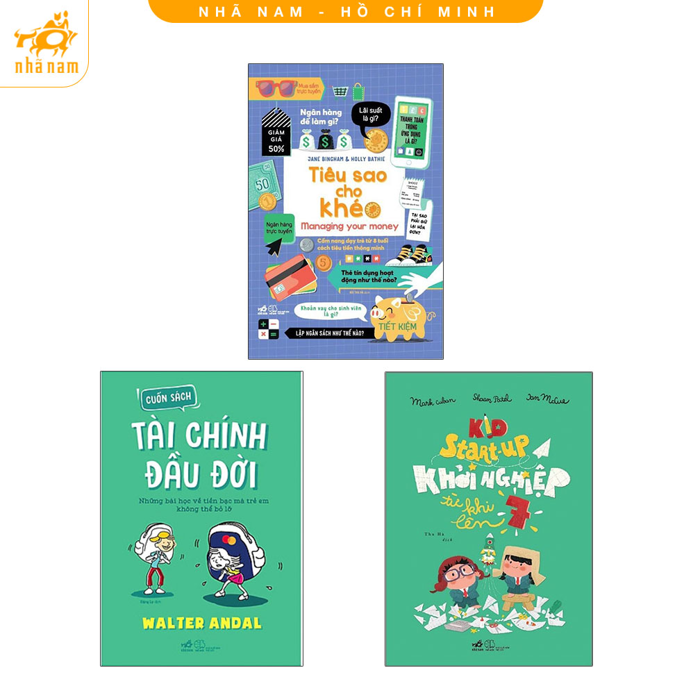 Sách - combo 3 cuốn tài chính đầu đời