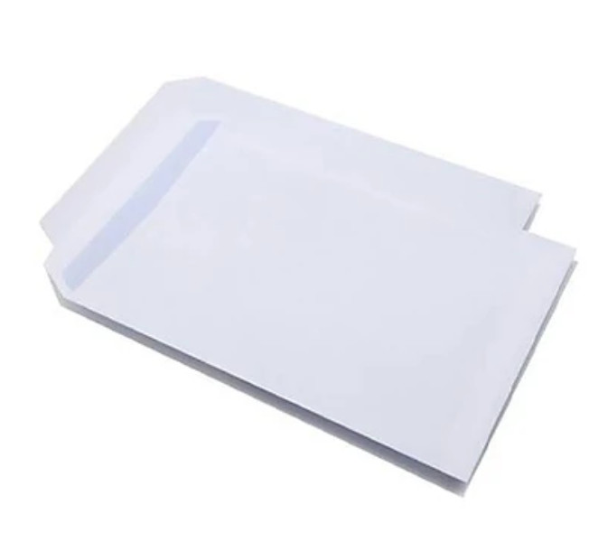 Bao Thư Trắng A4 25x35cm Định Lượng 80g - 1 Xấp 100 Cái