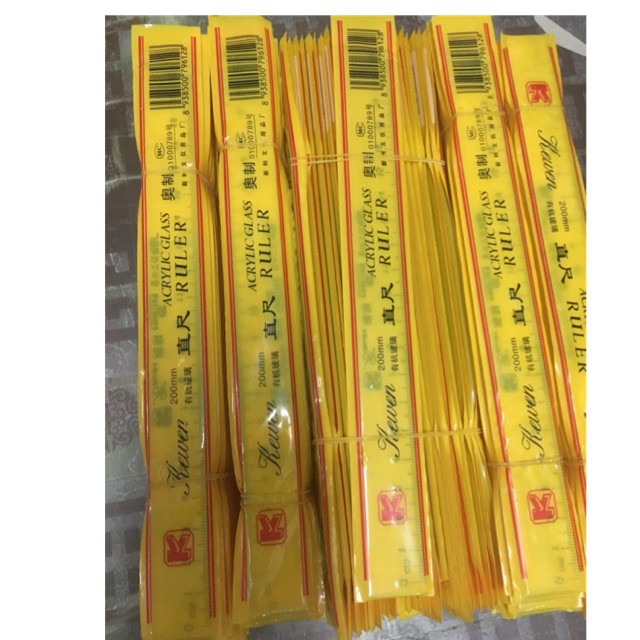 5 Thước kẻ khắc 20cm - khách sỉ ib