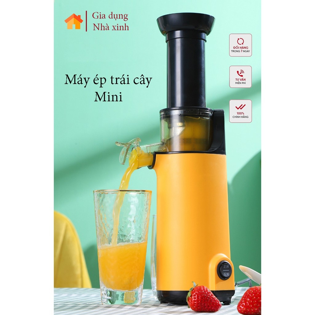 Máy ép chậm máy ép hoa quả trái cây tốc độ chậm kiệt nước NỘI ĐỊA TRUNG - Gia dụng Nhà Xinh