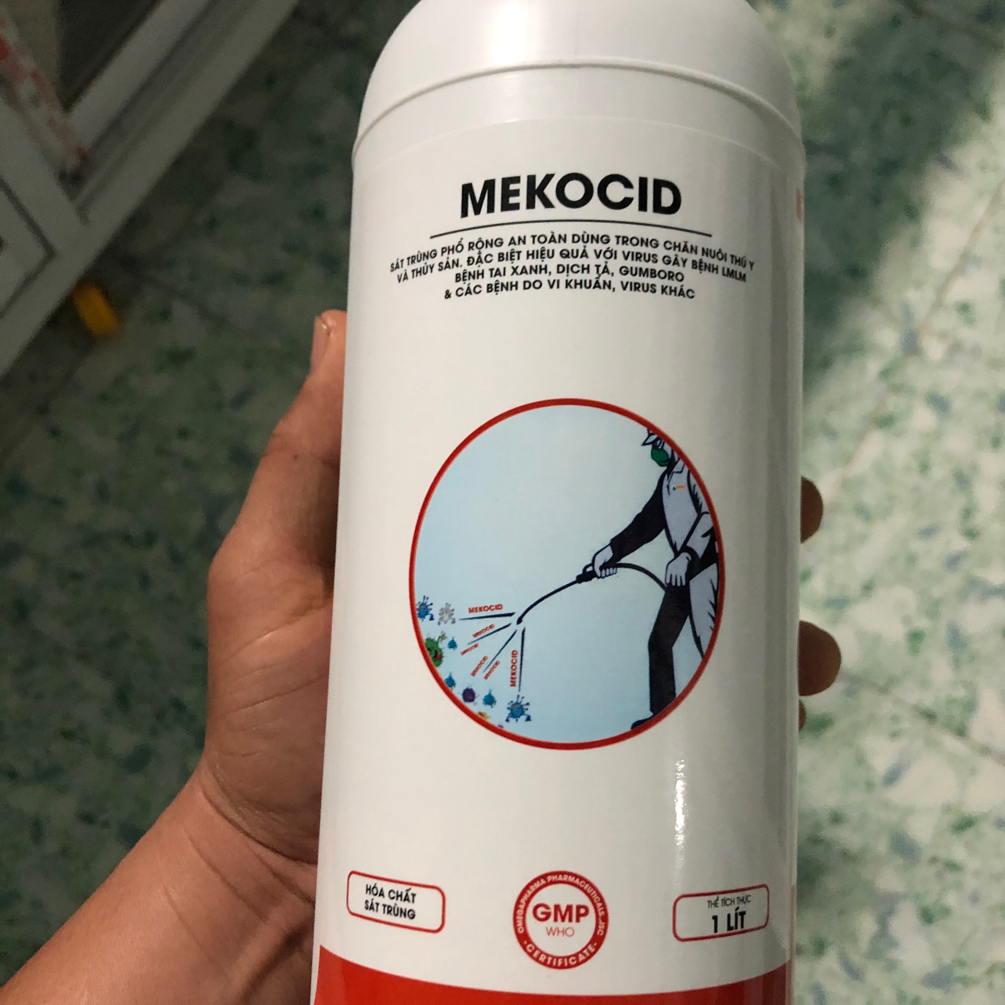 Sát trùng mekocid chai 1lít