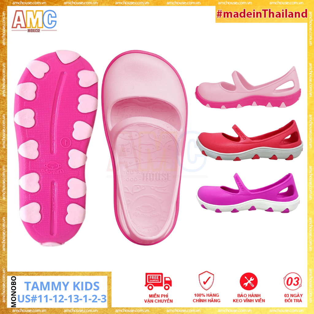 Giày nhựa Thái Lan bé gái MONOBO - TAMMY KIDS