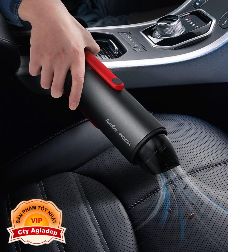 Máy hút bụi mini oto xe hơi Autobot siêu xịn (mạnh mẽ) pin sạc được - Hàng nhà giàu của Agiadep