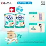 [Chỉ 25-30.06 QT Đơn 599K/999K][Tặng Nồi lẩu điện] Bộ 2 lon Sữa bột Nestlé NAN OPTIPRO PLUS 4 1500g/lon với 5HMO Giúp tiêu hóa tốt cho bé từ 2 - 6 tuổi Sữa công thức dinh dưỡng cho trẻ giúp hỗ trợ tiêu hóa, đề kháng, trí não và phát triển toàn