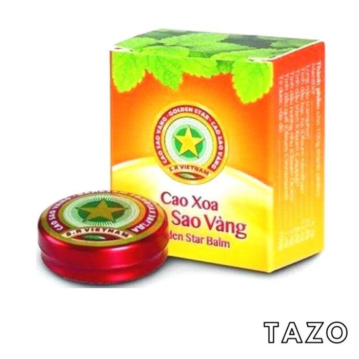 Dầu gió - Dầu cù là Cao sao vàng 4gram