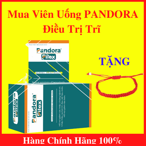 [HCM]Viên uống Teo Trĩ PANDORA  + Tặng kèm vòng tay phong thủy  - AN001