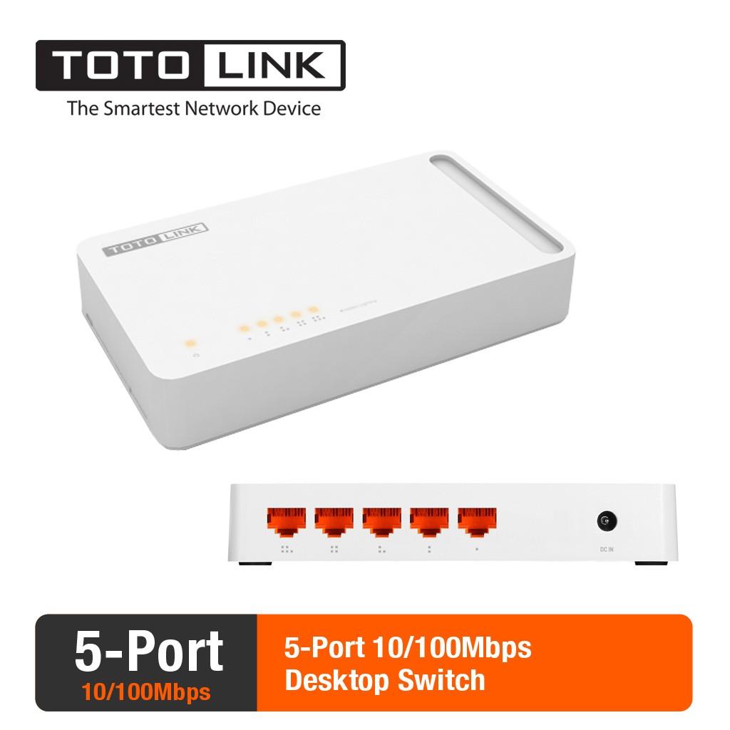 Switch 5 cổng 10/100Mbps TOTOLINK S505