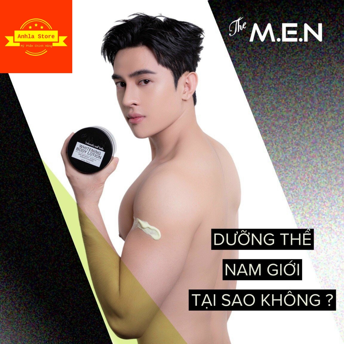 Kem dưỡng trắng da toàn thân nam the men - the men body whitening cream 250g - anhla store12