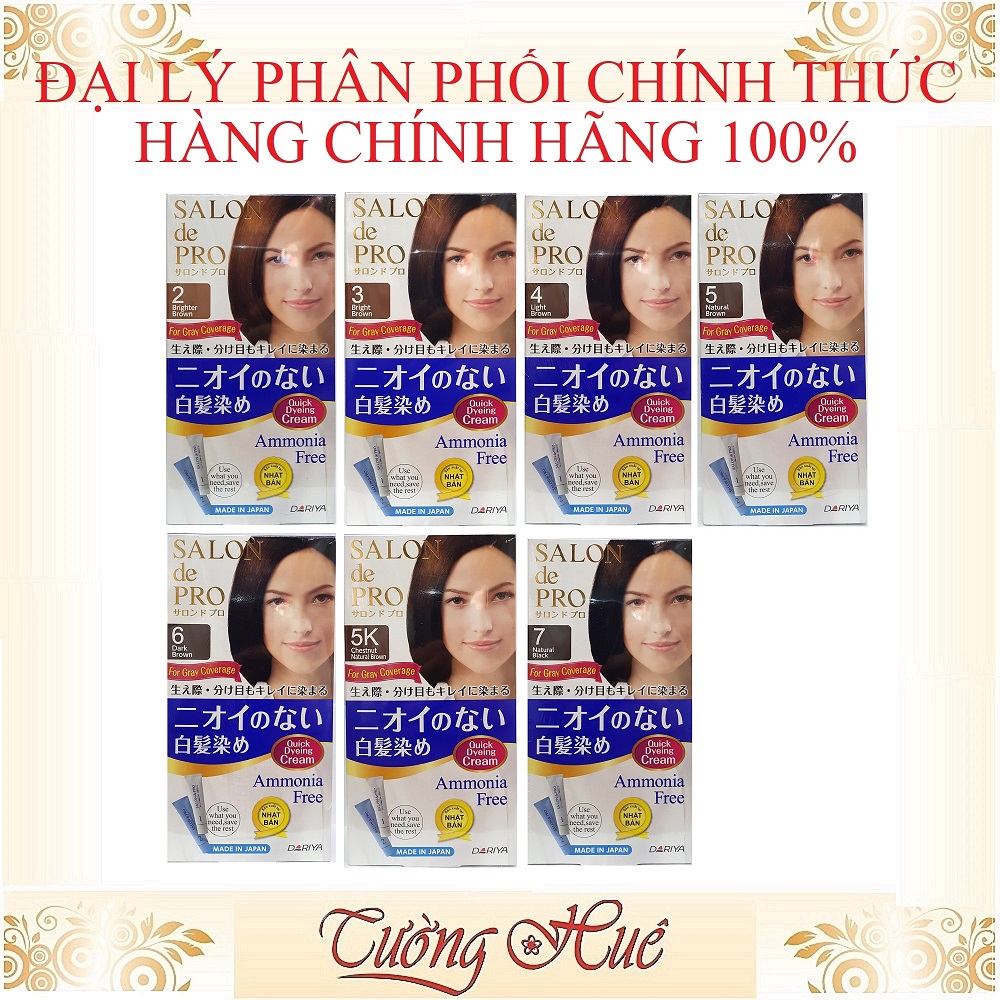 Nhuộm Tóc Salon de Pro Dành Cho Nữ ( Lựa Chọn Màu )