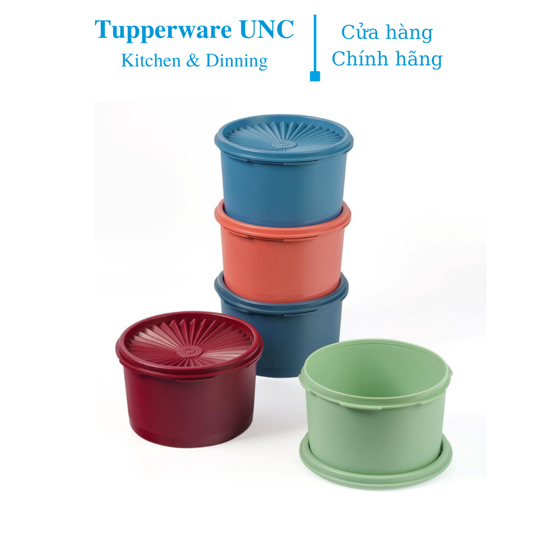 Bộ hộp bảo quản thực phẩm Tupperware Midi Deco