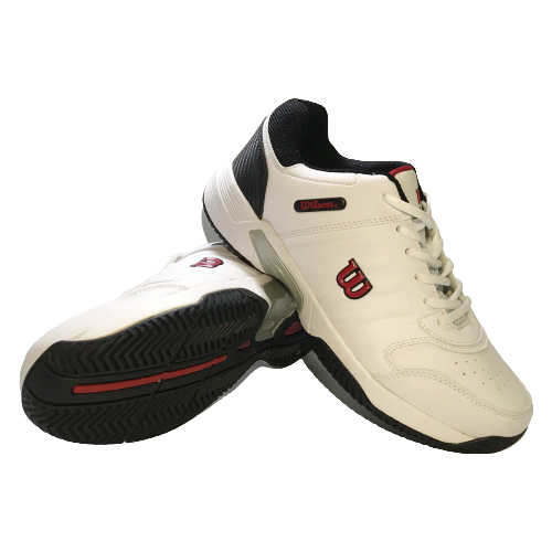 Giày tennis willson màu trắng đỏ đủ size dành cho nam và nữ, nhẹ nhàng êm chân