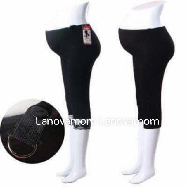 Quần bầu legging ngố trơn chất cotton siêu đẹp