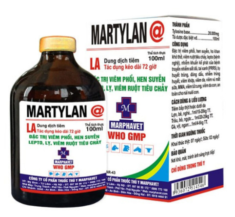 MARTYLAN@ 20ML CHUYÊN HEN KHẸT, VIÊM PHỔI, KHÒ KHÈ.