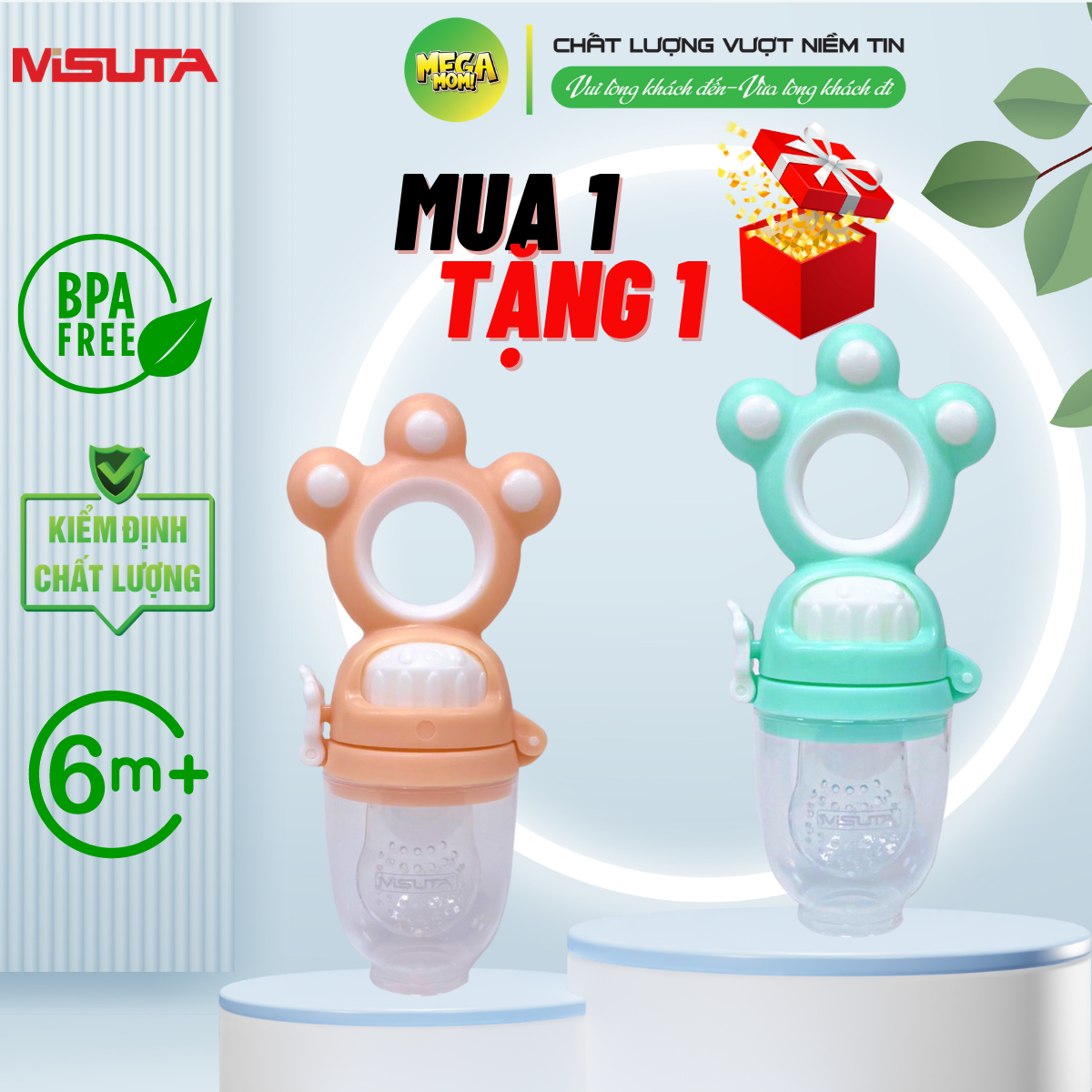 Túi Nhai Ăn Dặm, túi tập nhai cho bé, Megamom