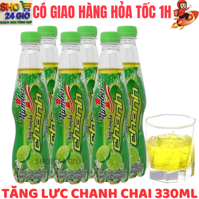 Tăng Lực Chanh Number One 1 Lốc - Shop 24 Giờ