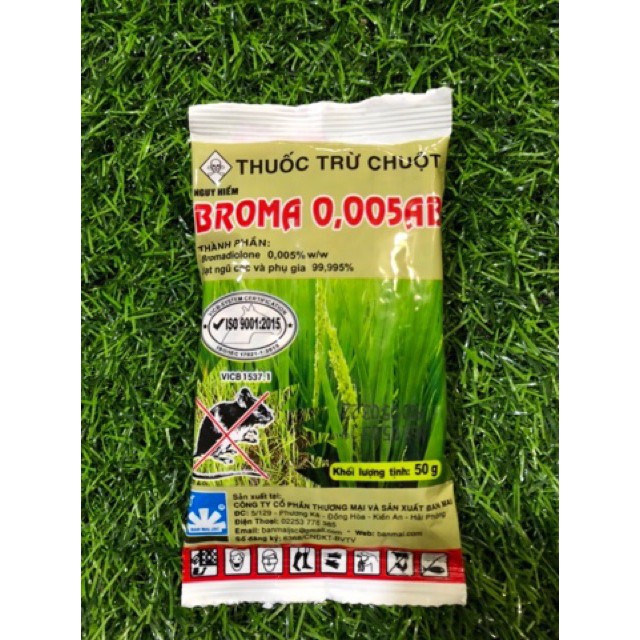 Bả diệt chuột sinh học broma 1 gói