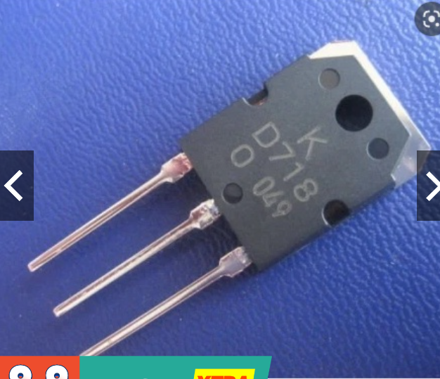 D718 mới to247 bjt npn 8a 120v