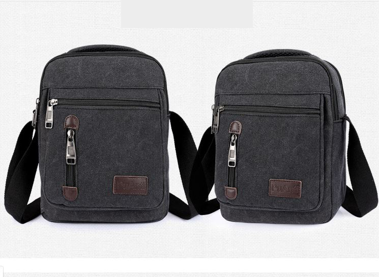 Túi đeo chéo nam vải bố canvas cao cấp , vải dệt bông và sợi gai bền đẹp , size 27x20x9cm chứa điện thoại ví chìa khóa , sử dụng đi học đi chơi