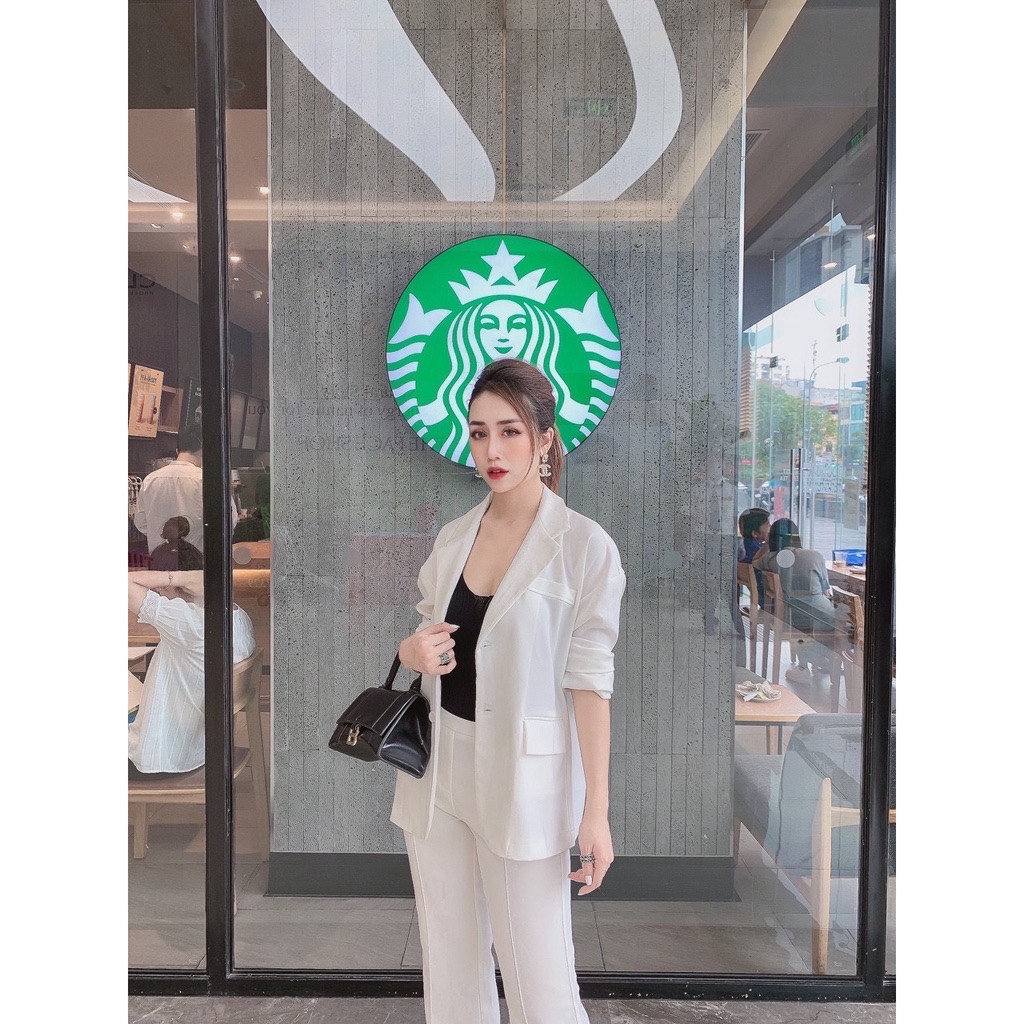 [HOÀN TIỀN ĐẾN 15%]Áo blazer nữ dáng suông rộng chất vải cao cấp kiểu Hàn Quốc cam kết hàng đúng mô tả chất lượng đảm bảo