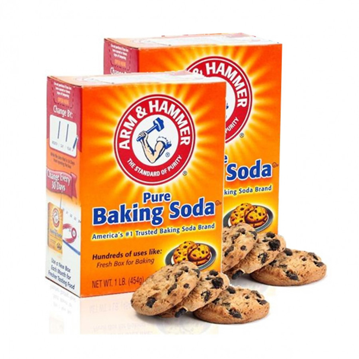 Bột Baking Soda Mỹ đa công dụng khác nhau dành có gia đình