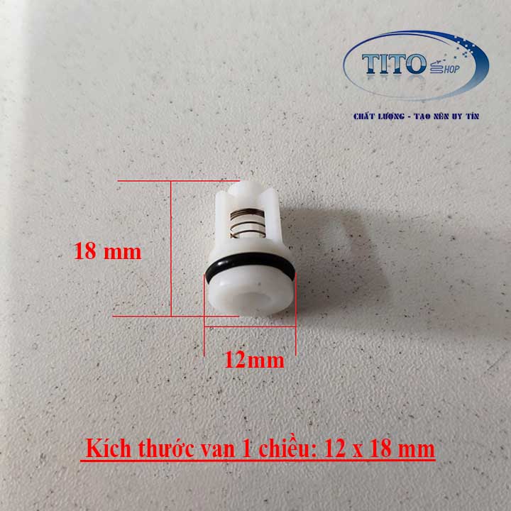 BỘ 6 VAN 1 CHIỀU CHO MÁY XỊT RỬA CAO ÁP BỊ HỎNG VAN - PHỤ KIỆN MÁY RỬA XE