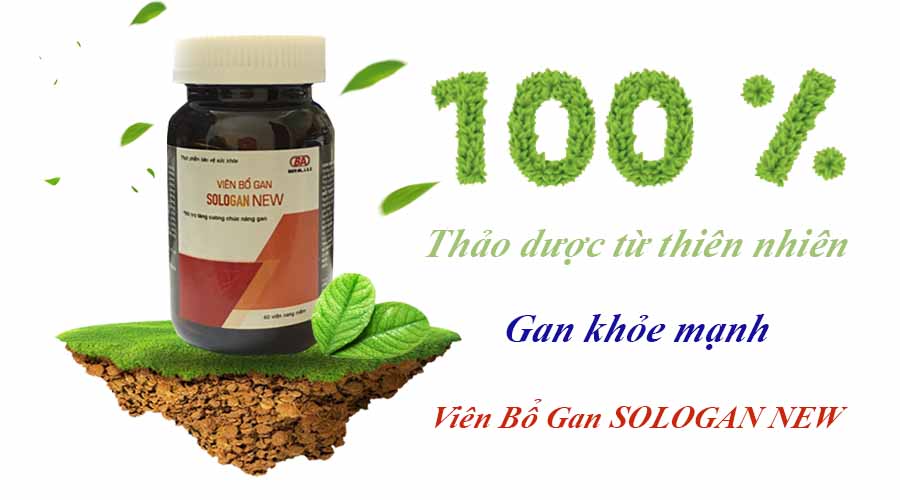 Viên Bổ Gan Sologan New (Hộp 60 Viên) - Sản phẩm của người Việt - cho người Việt. Hỗ trợ giải độc gan - Tăng cường chức năng gan 3