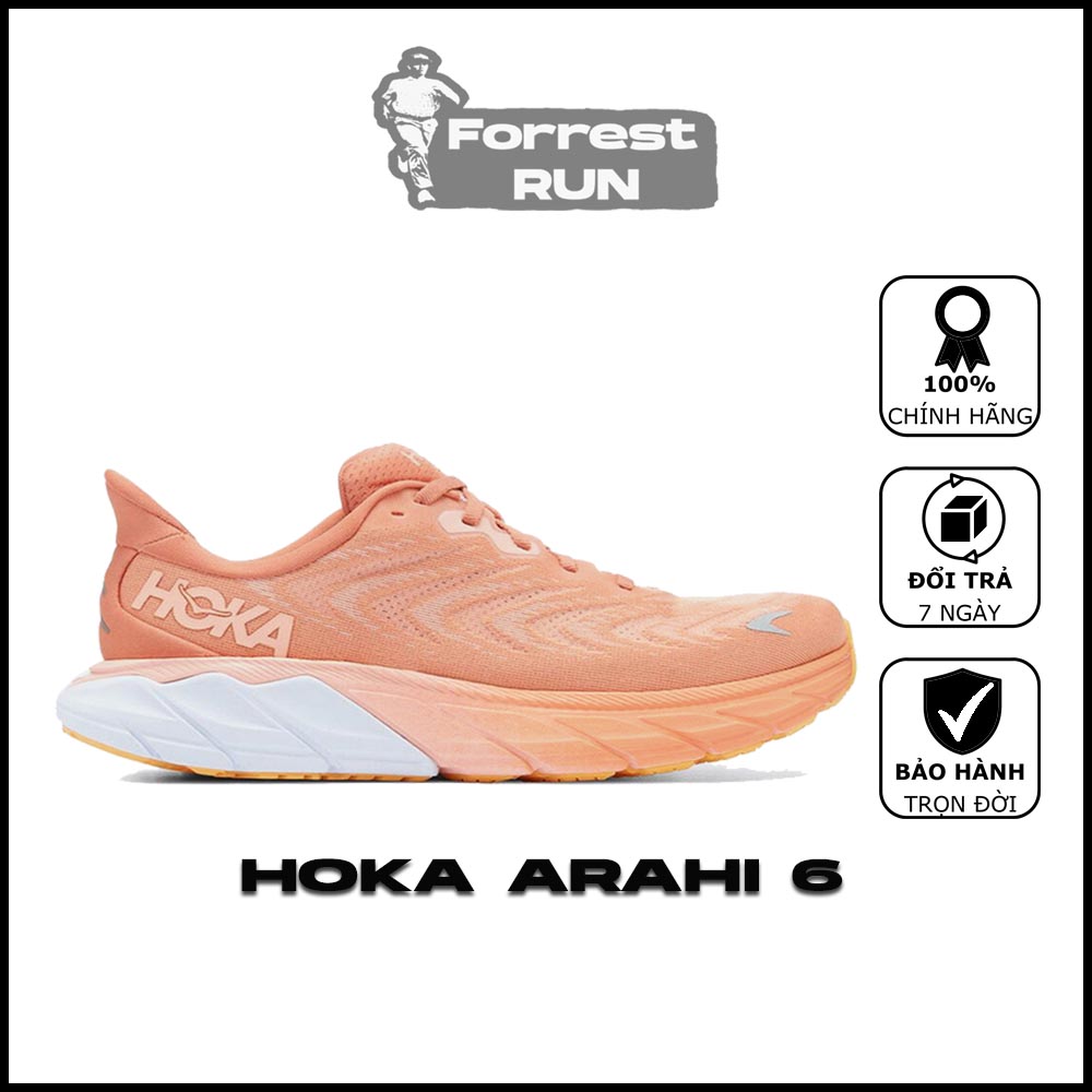 Giày Chạy Bộ Hoka Arahi 6 Nữ 1123195-SBSCR
