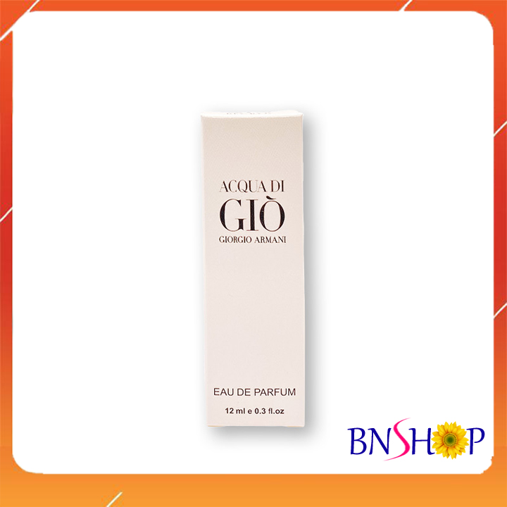 [HCM]Tinh dầu nước hoa Gio - 12ml dạng lăn