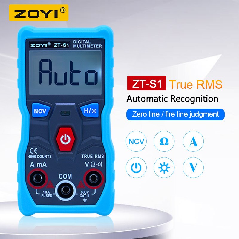 Đồng hồ vạn năng ZoYi ZT s1 loại 1 - đồng hồ vạn năng tự, đồng hồ điện tử bảo hành 3 tháng - Đồng hồ vạn năng ZoYi ZT s1