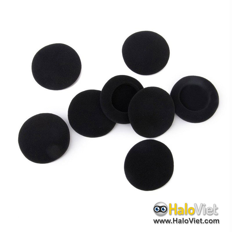 Mút bông bọc đệm tai nghe 45mm cho tai nghe chụp tai / trùm đầu / Headphone / Over Ear - Giúp êm tai, lọc âm & tăng bass
