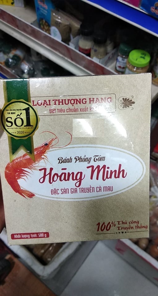 Bánh phồng tôm Hoàng minh 500g