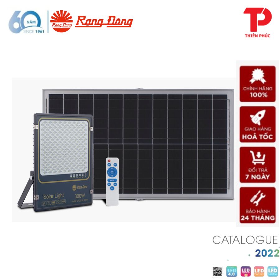Đèn led chiếu pha năng lượng mặt trời rạng đông 300w 200w model: cp03.sl 300w 200w