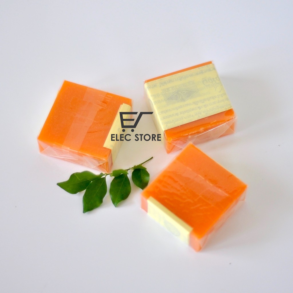 Combo 3 Xà Phòng Cam Nghệ Thái Lan Trắng Da, Giảm Mụn Thâm, Viêm Lỗ Chân Lông