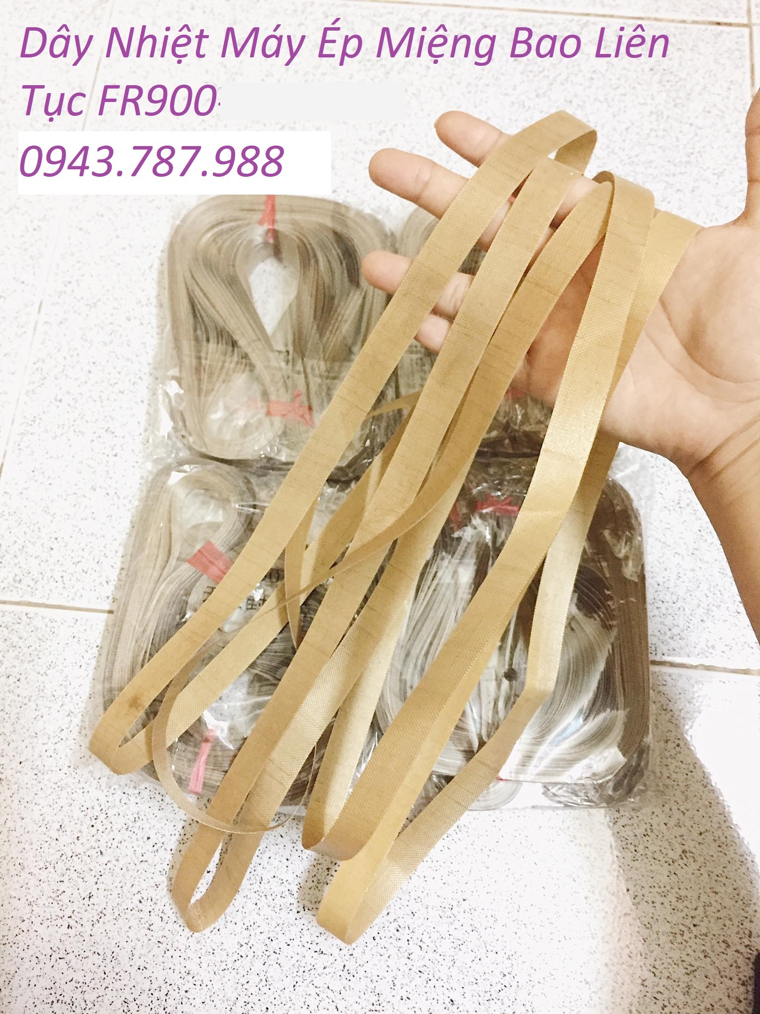 1 dây nhiệt máy hàn miệng túi liên tục fr900