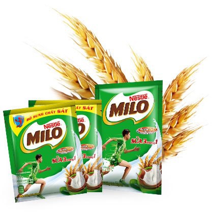 Dây 10 gói bột milo nestle 22g