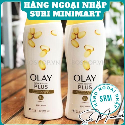 Sữa tắm olay vàng plus b3 600ml mỹ