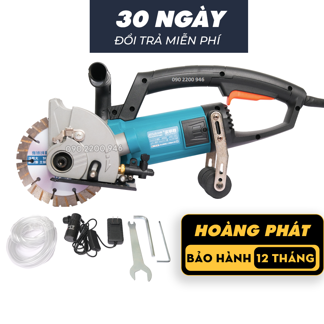 Máy cắt rãnh tường 2 lưỡi Gl2135 | Máy xẻ tường 2 lưỡi 133mm | máy cắt rãnh tường điện nước , điện lạnh | máy cắt 2 lưỡi 133mm | công xuất 2000w | dây đồng 100% | nội địa trung ương china