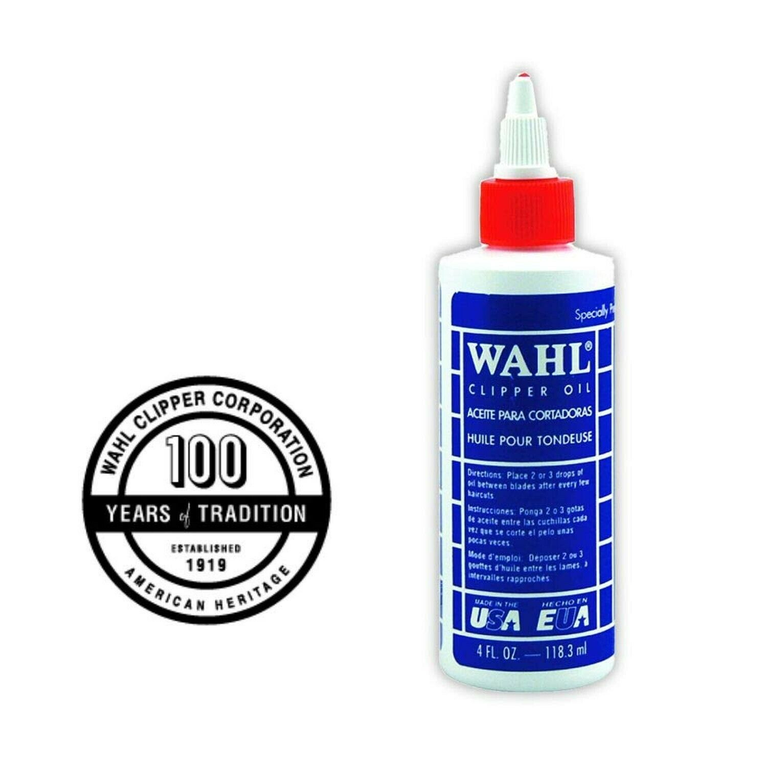 Dầu tra tông đơ Wahl chính hãng 120ml