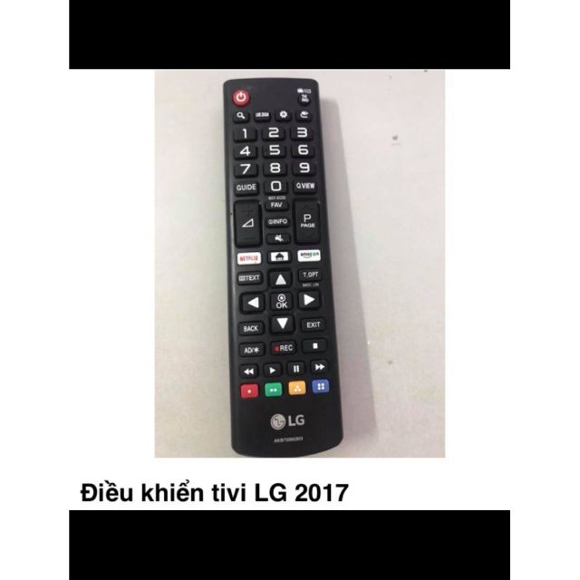 Điều khiển tivi lg smat 2017mới nhất.