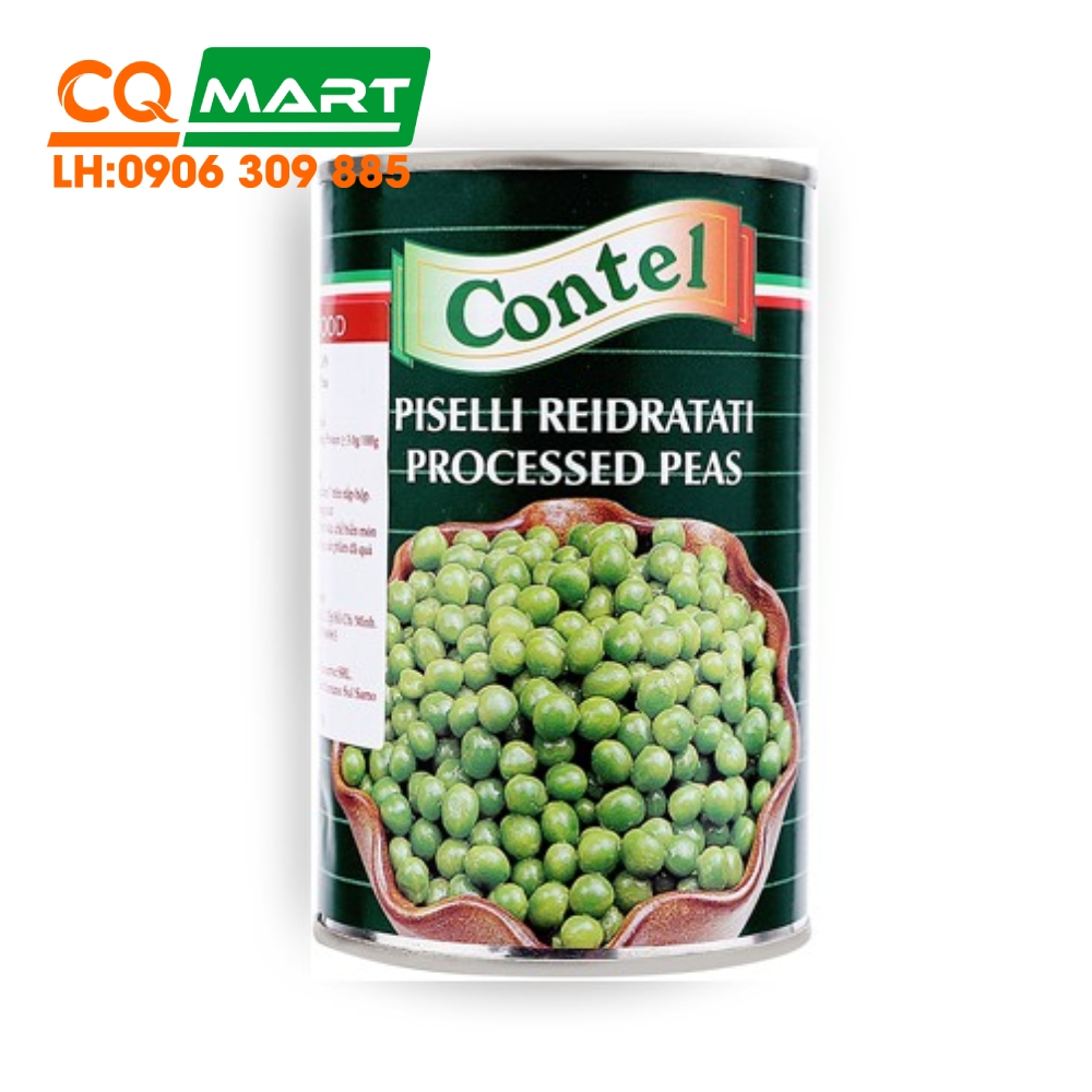 Đậu hà lan ý contel 400g