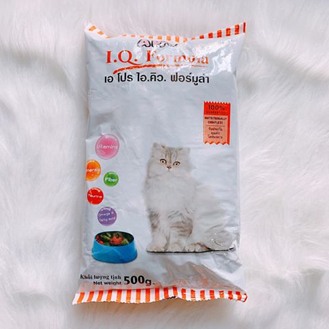Thức ăn hạt cho mèo trưởng thành a pro iq gói 500g - thái lan