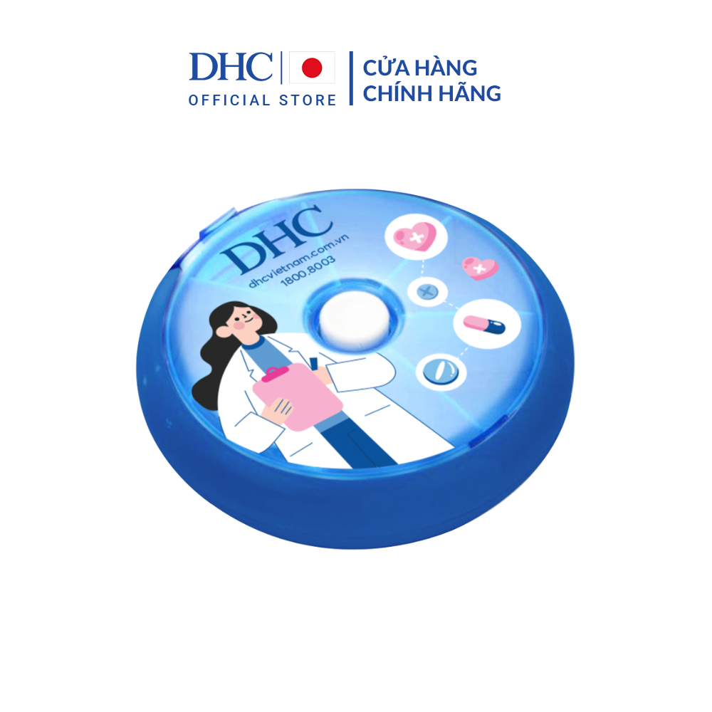 Hộp đựng viên uống chia ngăn - pill box dhc